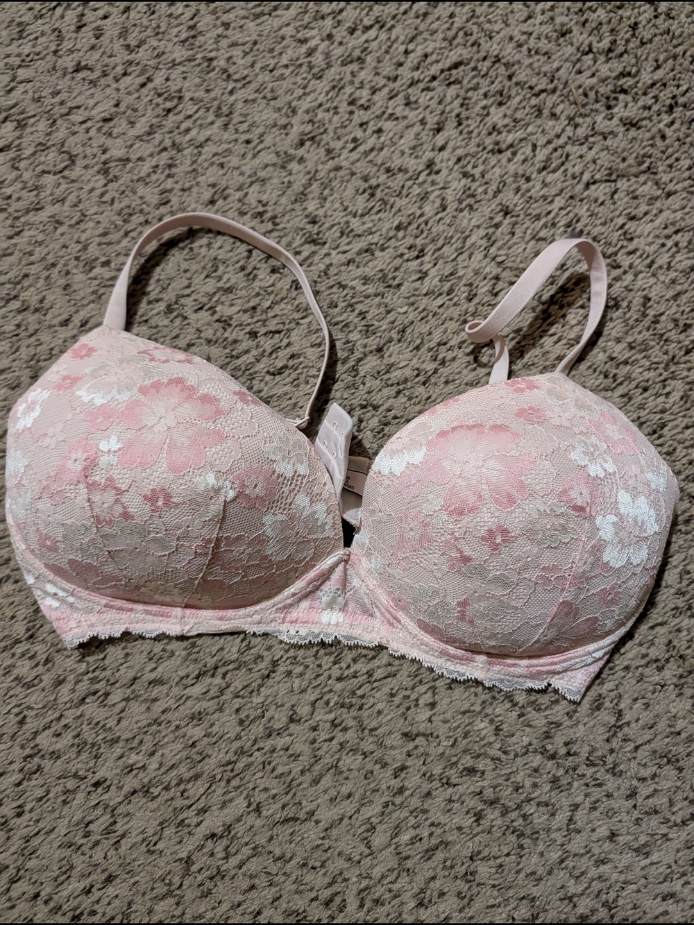 Victoria's Secret Lightly Padded Lace Nursing Bra